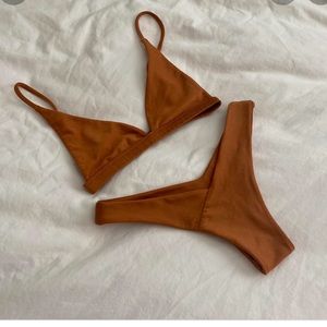 Rust Fae Bikini Lucana Top and Bottom
